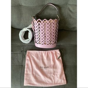 NWT Kate Spade Dorie small bucket bag in sweet pea color